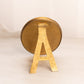 Vintage Small Oval Brass Picture Frame with Fancy Designs