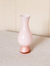 Vintage Small Pink Cased Glass Norleans Vase (Made in Italy)