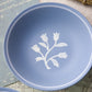 Vintage Small Wales Blue & White Ceramic Tulip Bowls (Set of 2)