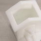 Vintage Small White Milk Glass Dog in Doghouse Toothpick Holder