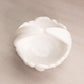 Vintage Small White Milk Glass Glass Handled Floral Basket Dish