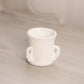 Vintage Small White Milk Glass Swan Toothpick Holder