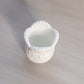 Vintage Small White Milk Glass Footed Toothpick Holder