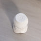 Vintage Small White Milk Glass Footed Toothpick Holder