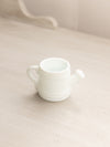 Vintage Small White Milk Glass Watering Can Toothpick Holder