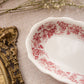 Vintage Syracuse China Restaurant Ware Red Transferware Oval Dish