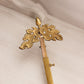 Vintage Brass Adjustable Double Candleholder Art Holder Wall Sconce