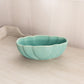 Vintage Teal Blue Green Oval Ceramic Planter