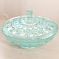 Vintage Teal Windsor Lidded Dish