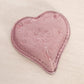 Vintage Tiara Small Pink Purple Glass Sandwich Heart Dish