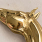 Vintage Virginia Metal Crafters Brass Horse Head Clip