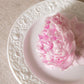 Vintage Vitrock Anchor Hocking Floral Milk Glass Plates (Set of 4)