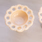 Vintage Westmoreland Almond Milk Glass Doric Candlestick