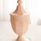 Vintage Westmoreland Almond Milk Glass Lidded Dish