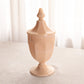 Vintage Westmoreland Almond Milk Glass Lidded Dish