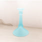 Vintage Westmoreland Blue Satin Glass English Hobnail Candlestick