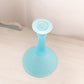 Vintage Westmoreland Blue Satin Glass English Hobnail Candlestick