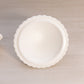 Vintage Westmoreland Circular White Milk Glass Lidded Swan Dish
