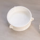 Vintage Westmoreland Circular White Milk Glass Lidded Swan Dish