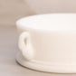 Vintage Westmoreland Circular White Milk Glass Lidded Swan Dish