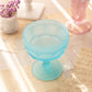Vintage Westmoreland Glass Blue Mist Champagne/Tall Sherbet Dish