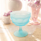Vintage Westmoreland Glass Blue Mist Champagne/Tall Sherbet Dish