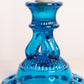 Vintage Westmoreland Glass Blue Doric Candle Stick
