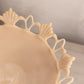 Vintage Westmoreland Glass Large Almond Lattice Edge Ring & Petal Bowl
