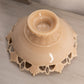 Vintage Westmoreland Glass Large Almond Lattice Edge Ring & Petal Bowl