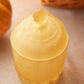 Vintage Westmoreland Glass Satin Yellow Paneled Grape Lidded Jar