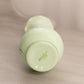 Vintage Westmoreland Green Milk Glass Hand Painted Floral Vase