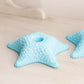 Vintage Westmoreland Light Blue Milk Glass Starfish Candleholder