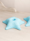 Vintage Westmoreland Light Blue Milk Glass Starfish Candleholder