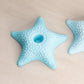 Vintage Westmoreland Light Blue Milk Glass Starfish Candleholder