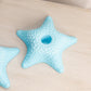 Vintage Westmoreland Light Blue Milk Glass Starfish Candleholder