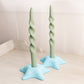 Vintage Westmoreland Light Blue Milk Glass Starfish Candleholder