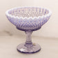 Vintage Westmoreland Lilac Opalescent Glass Hobnail Compote
