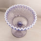 Vintage Westmoreland Lilac Opalescent Glass Hobnail Compote