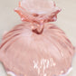 Vintage Westmoreland Pink Opalescent Glass Lotus Compote