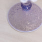 Vintage Westmoreland Purple Lilac Opalescent Glass Bramble Candlestick