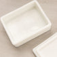 Vintage Westmoreland Rectangular White Milk Glass Lidded Dish