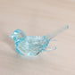 Vintage Westmoreland Small Blue Glass Bird Figurine