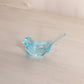 Vintage Westmoreland Small Blue Glass Bird Figurine