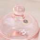 Vintage Westmoreland Small Circular Pink Glass Lidded Dish