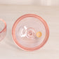 Vintage Westmoreland Small Circular Pink Glass Lidded Dish