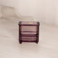 Vintage Westmoreland Small Purple Glass Piano Figurine