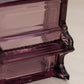 Vintage Westmoreland Small Purple Glass Piano Figurine