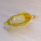 Vintage Westmoreland Small Gold Glass Duck Bird Dish