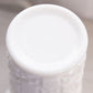 Vintage Westmoreland Tall White Milk Glass Old Quilt Sawtooth Vase
