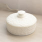 Vintage Westmoreland White Milk Glass Bramble Leaf Lidded Dish